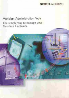 Буклет Nortel Meridian Administration Tools, 55-466, Баград.рф